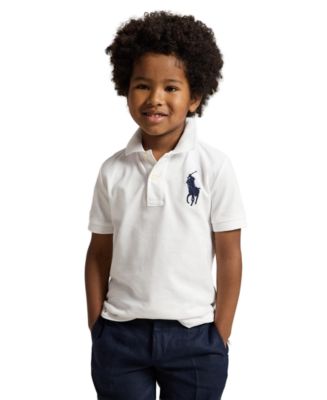 Polo Ralph Lauren Toddler and Little Boys Big Pony Cotton Mesh