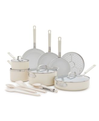 Bobby Flay Ceramic Nonstick 16-Piece Cookware Set