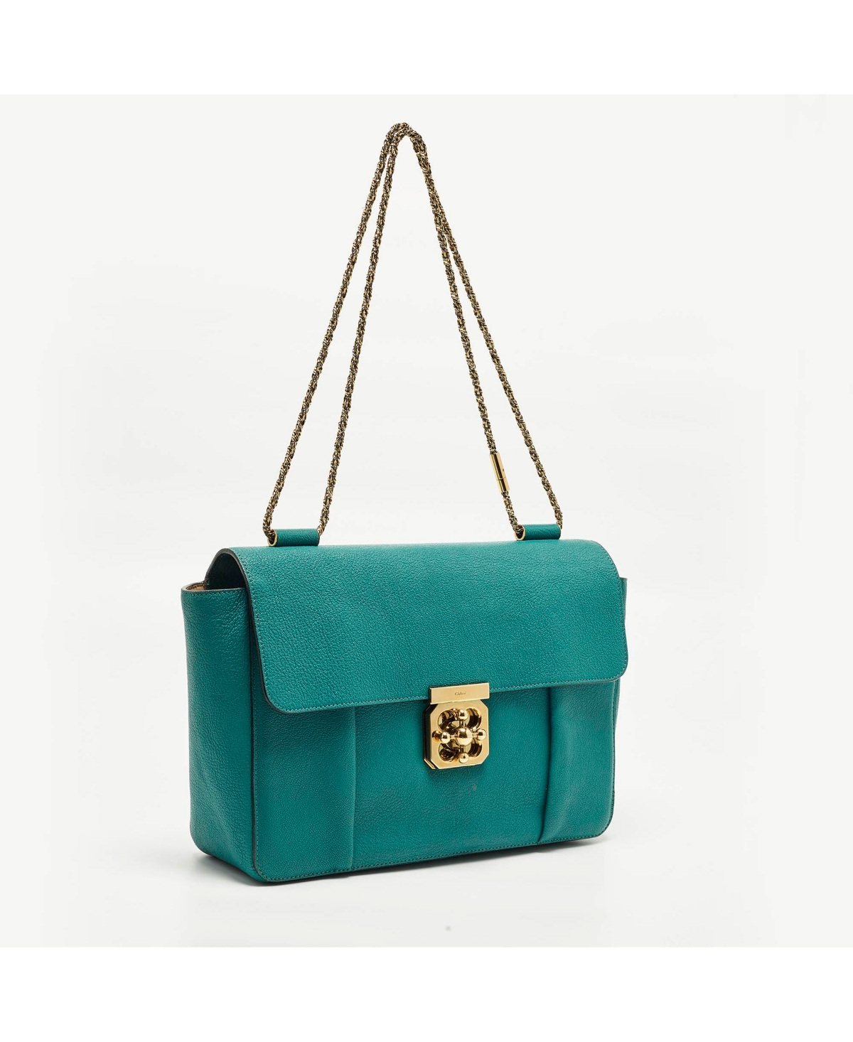 Pre-Owned Chloe Women's Elsie Large Leather Shoulder Bag