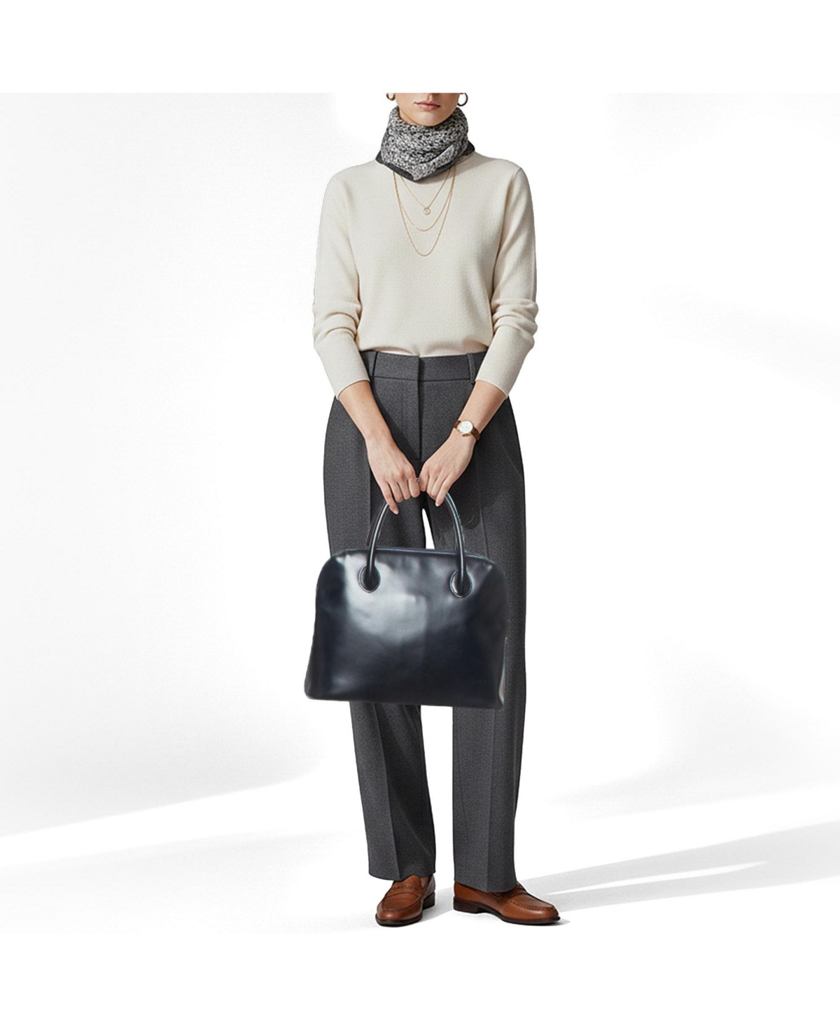 Pre-Owned Women's Celine Leather Satchel