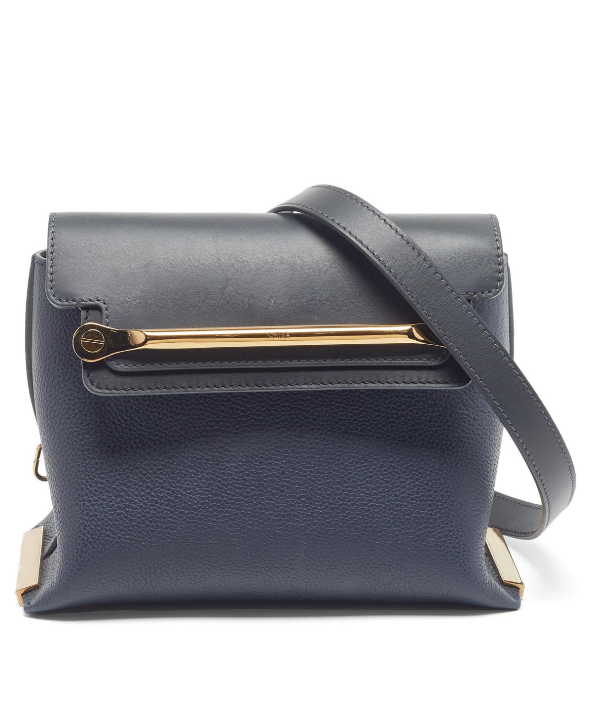 Pre-Owned Chloe Clare Small Leather Shoulder Bag