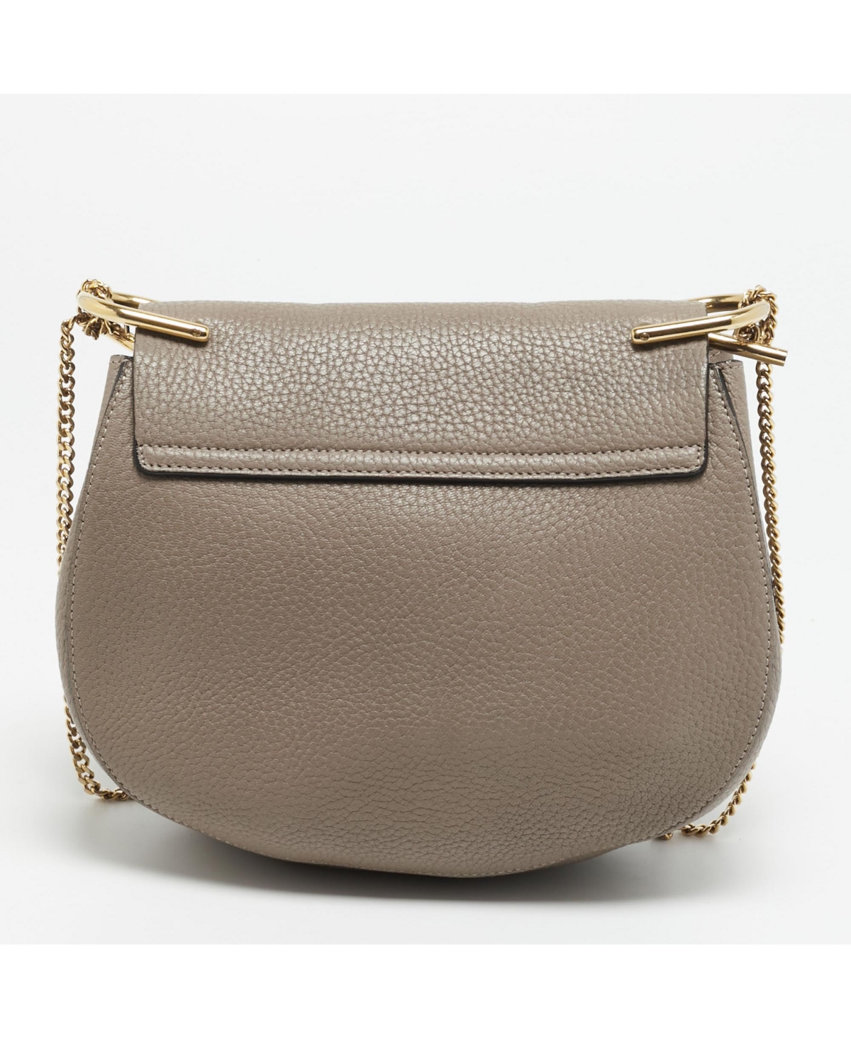 Pre-Owned Chloe Women's Drew Medium Pebbled Leather Shoulder Bag