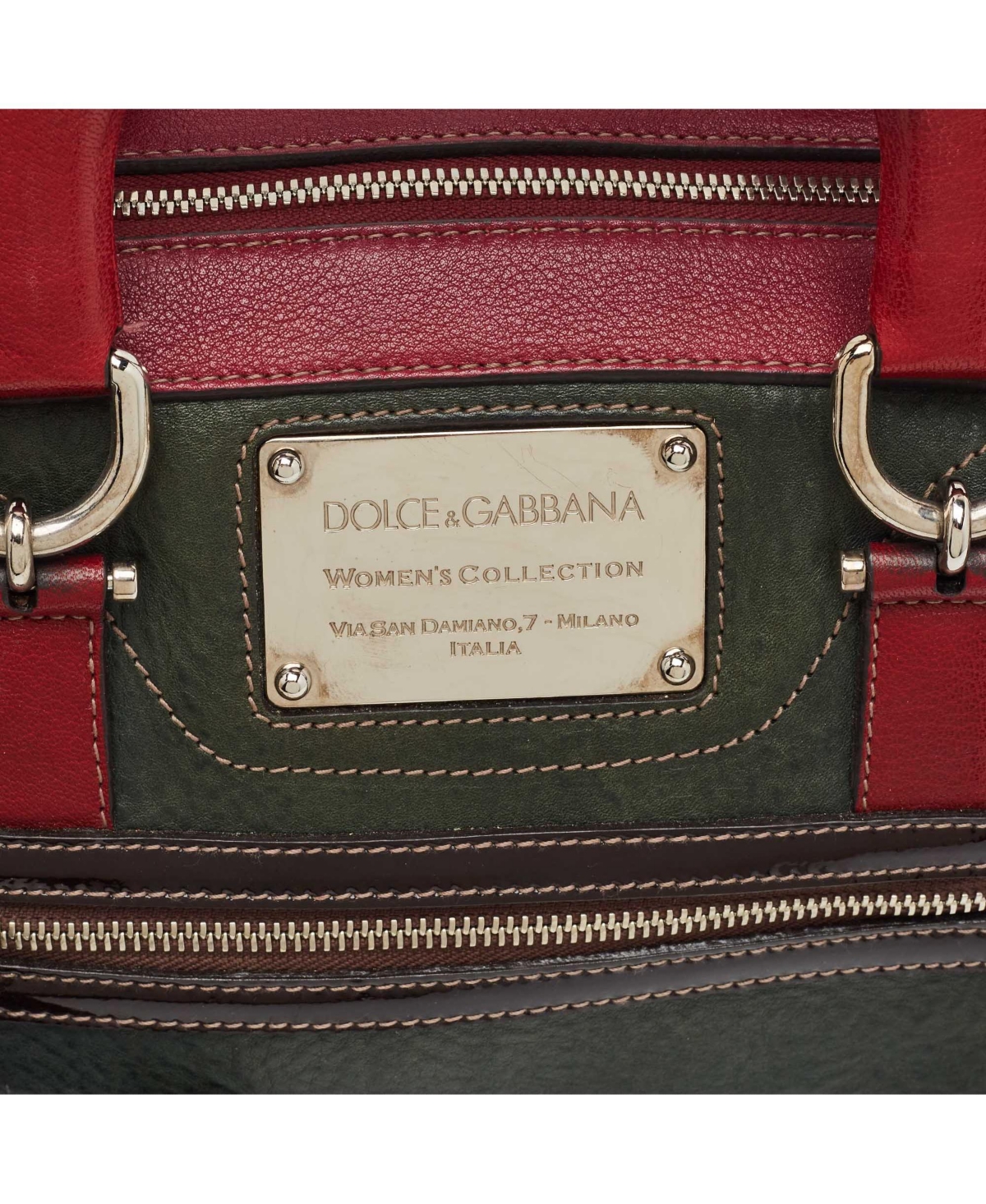 Pre-Owned Dolce & Gabbana Leather Satchel