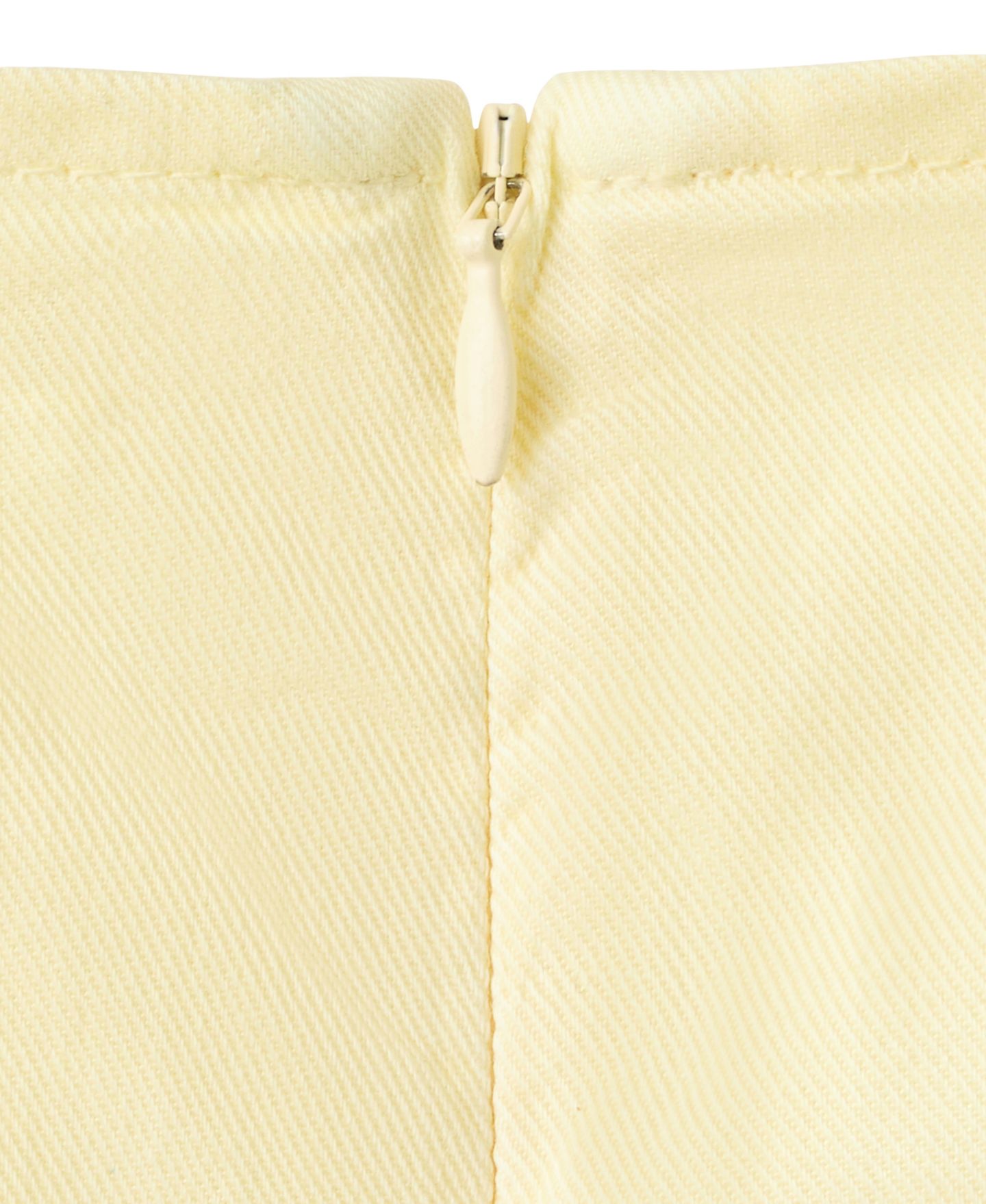 Женское платье Mango Straps and Bow Detail Mini Cotton, цвет: Пастельный жёлтый — фото 2