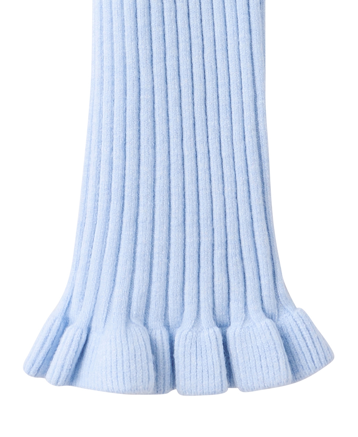 Mango Women's Ribbed Volant V-Neck Cardigan