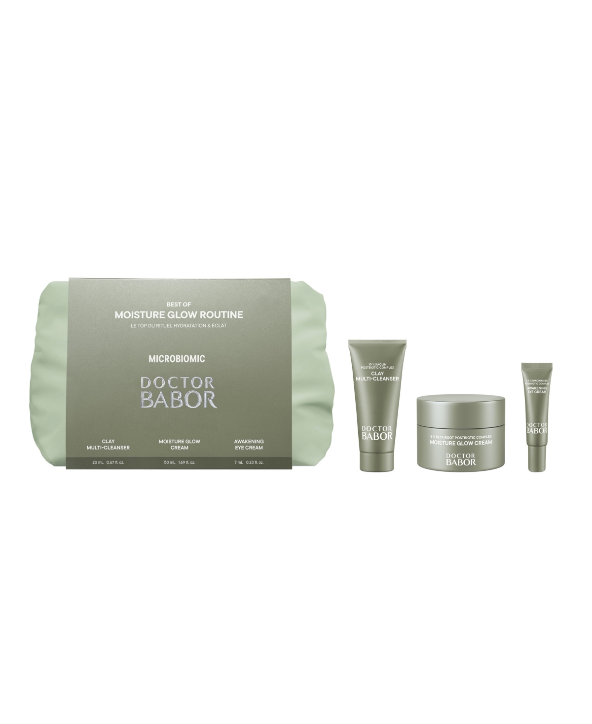 Babor 3-Piece Microbiomic Glow Routine Set