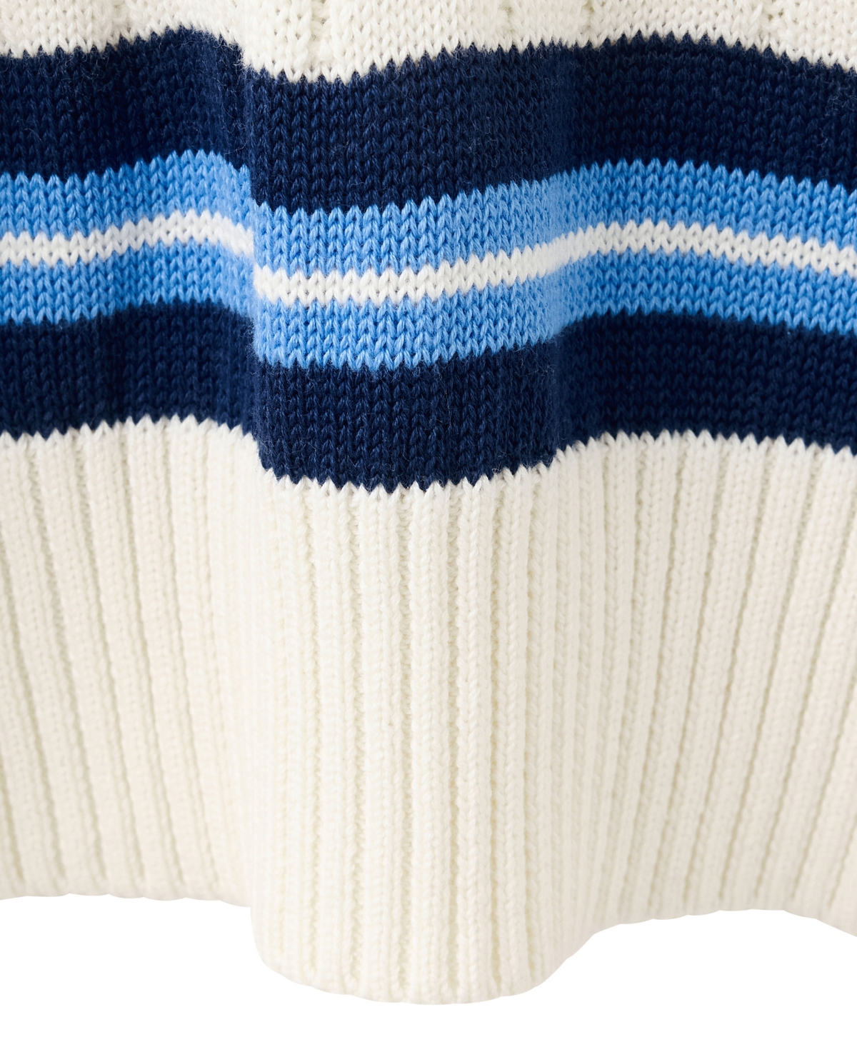 Mango Women's Cable-Knit V-Neck Sweater