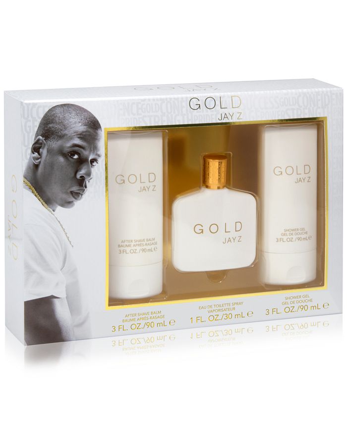 Jay Z Men's 3-Pc. Gold Gift Set - Macy's