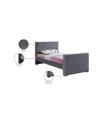 Dillard   Velvet Twin Bed