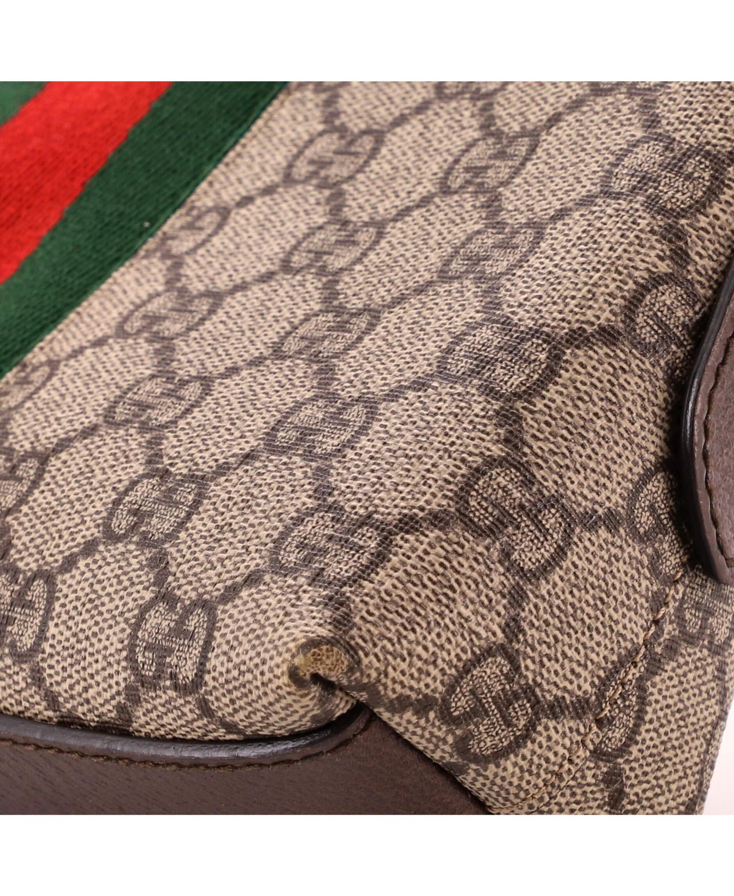 Small Ophidia Dome Shoulder Bag GG Coated Canvas