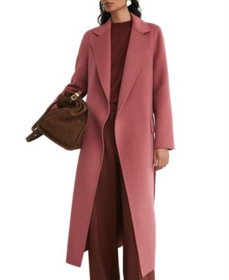 Women's Marlowe Double-Breasted Wool-Blend Coat