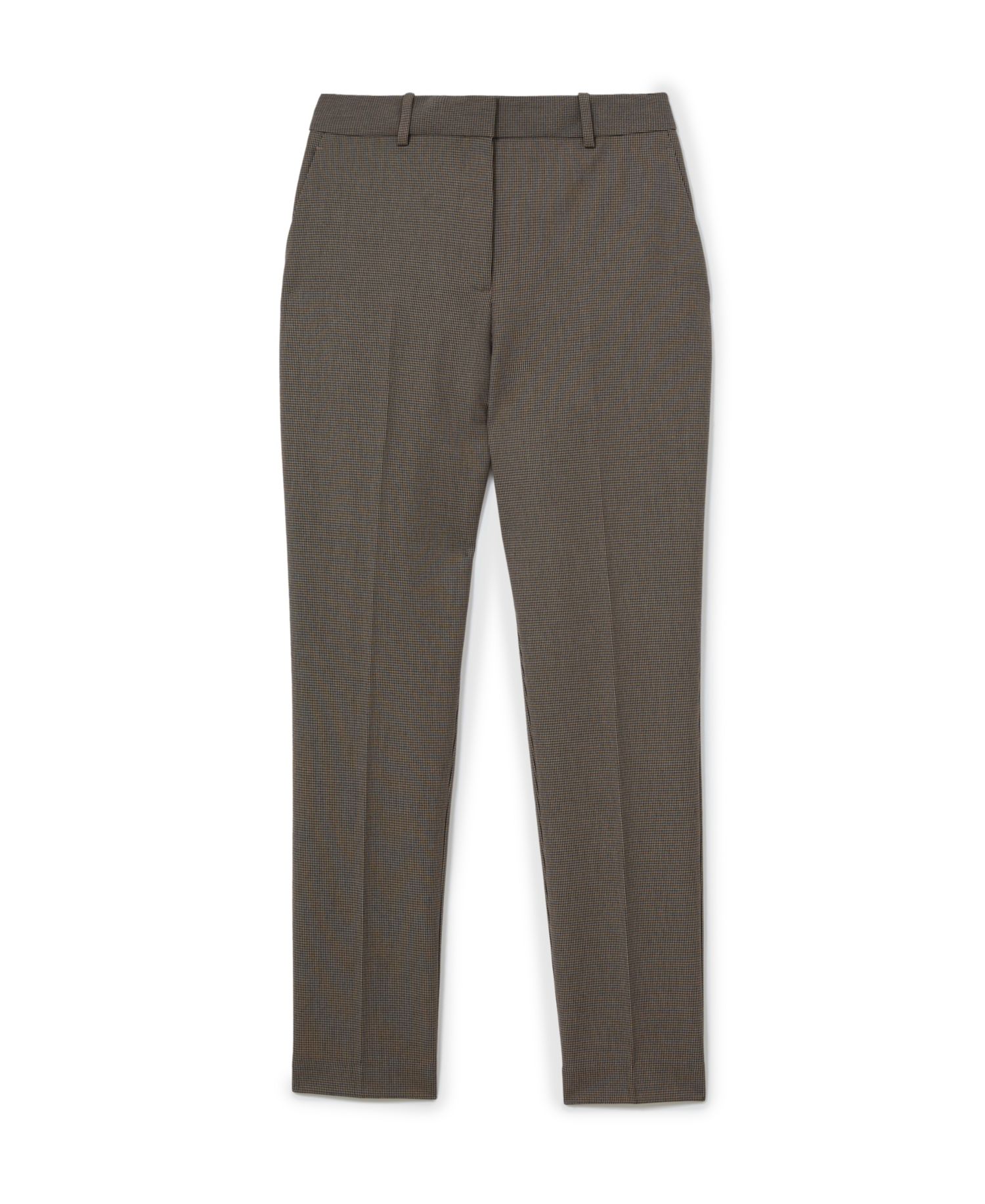 Petite Gabi Puppytooth Slim-Fit Trousers