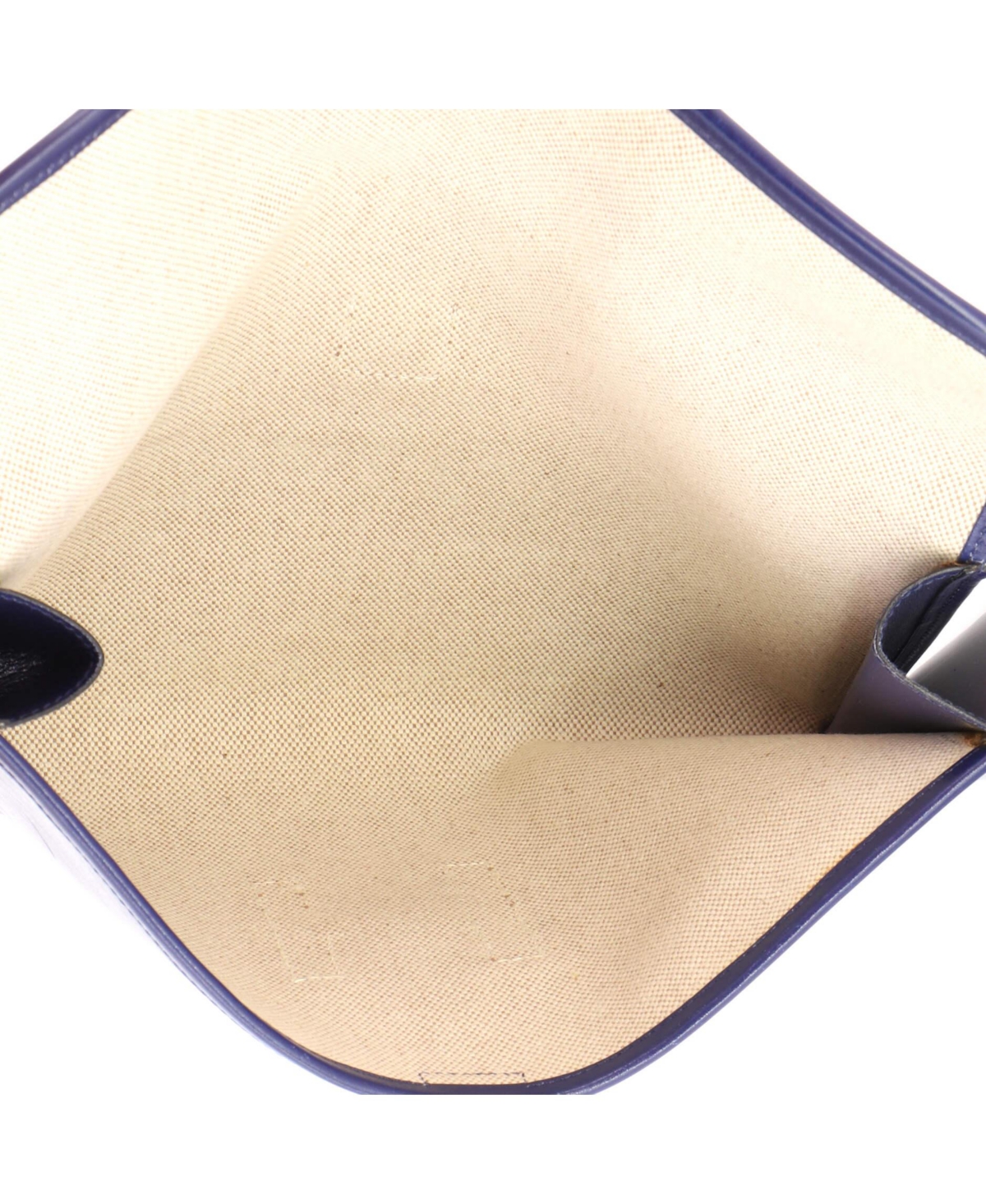 Pre-Owned Hermes Pm Jige Clutch Box Calf
