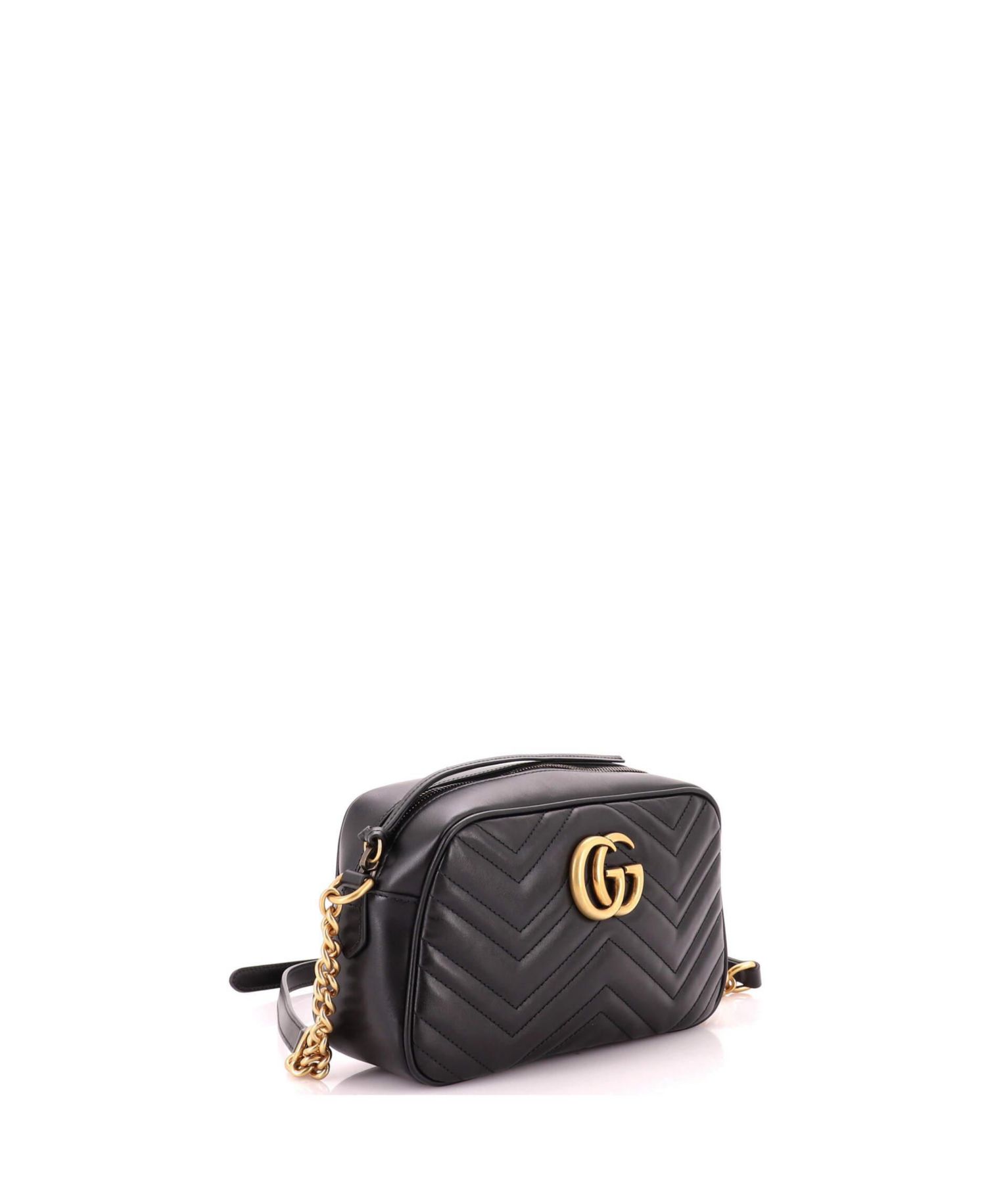 Small GG Marmont Shoulder Bag Matelasse Leather