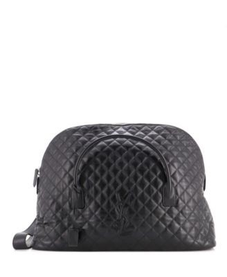 ES Giant Travel Bag Quilted Leather