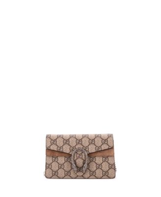 Super Mini Dionysus Bag GG Coated Canvas