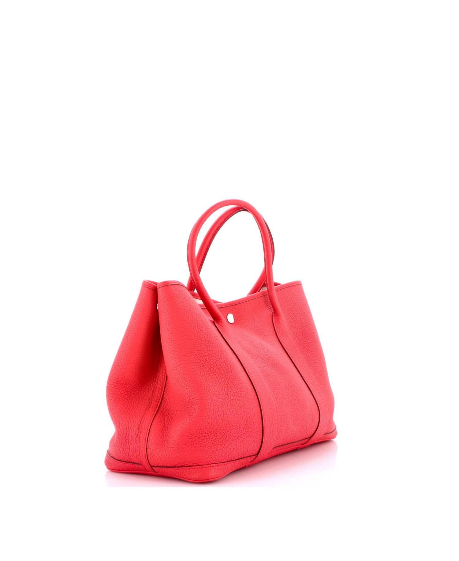 Pre-Owned Hermes 36 Garden Party Tote Leather
