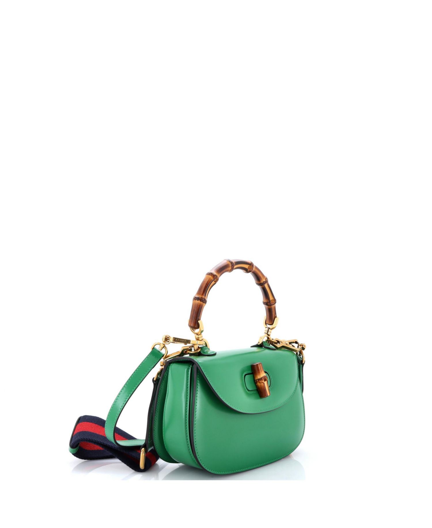 Small Bamboo 1947 Top Handle Bag Leather
