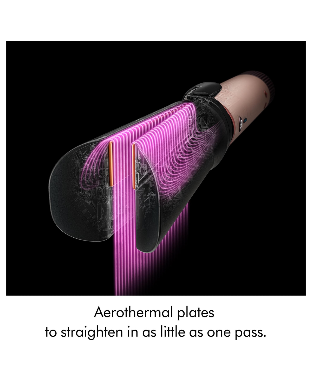 Dyson Air Straightener 2x Airwrap Co-anda2x Attachment | Black