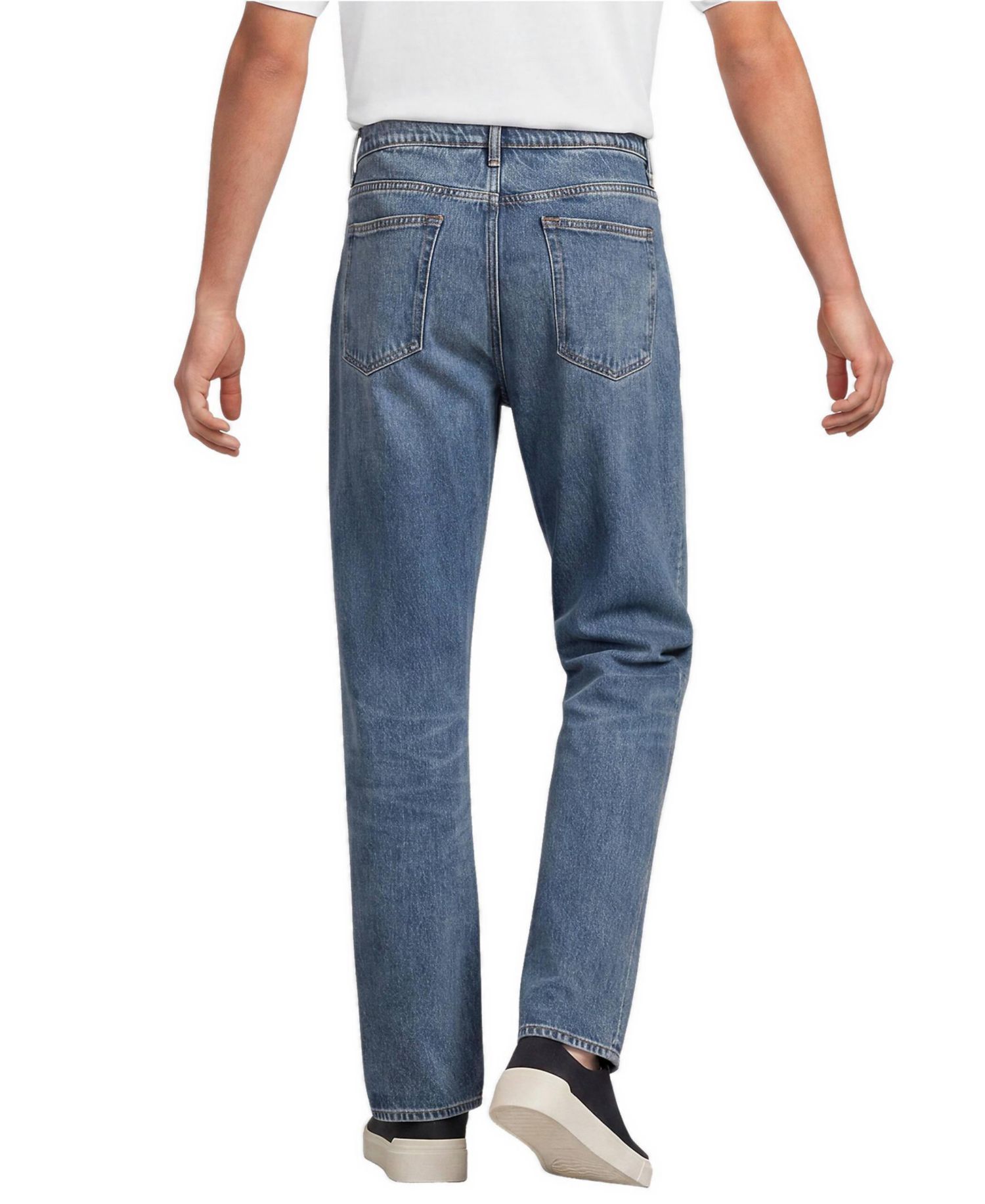 Men's Square Rigger Stretch Straight Jeans
