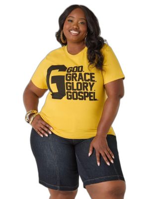 Plus Size Big G Graphic Tee