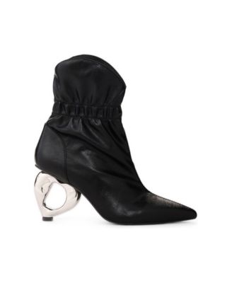 Women's heart heel boots