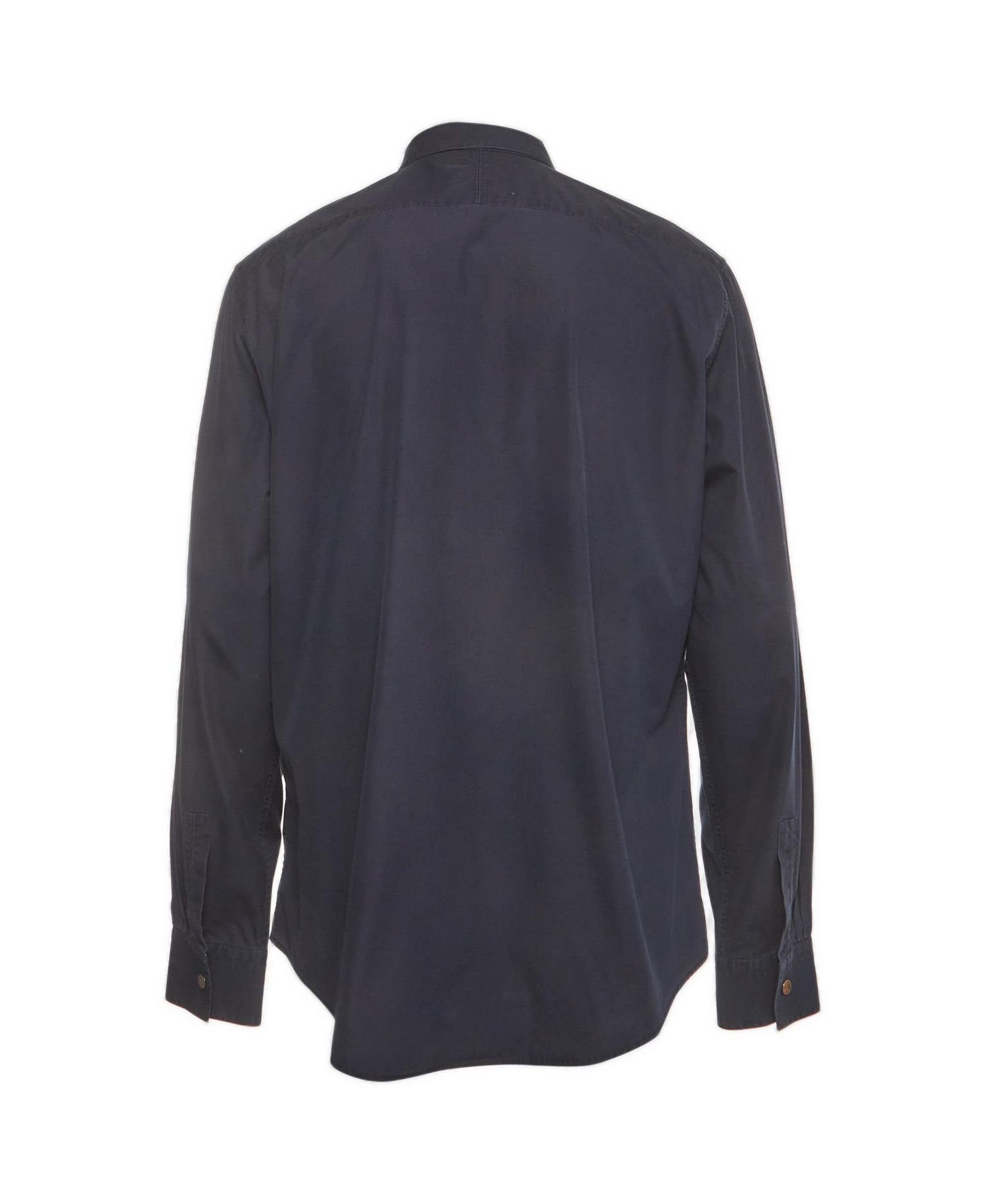 Men's Classic-Fit Point-Collar Cotton Dress Shirt
