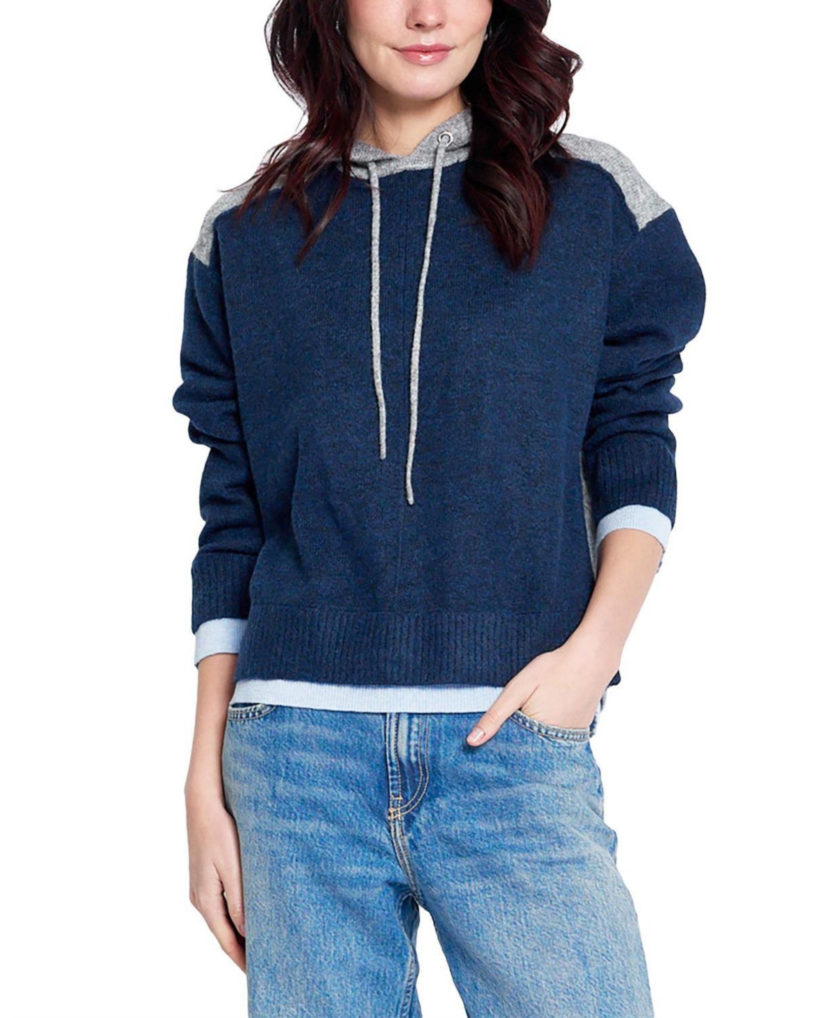 Central Park West Women's Isla Layered Hoodie