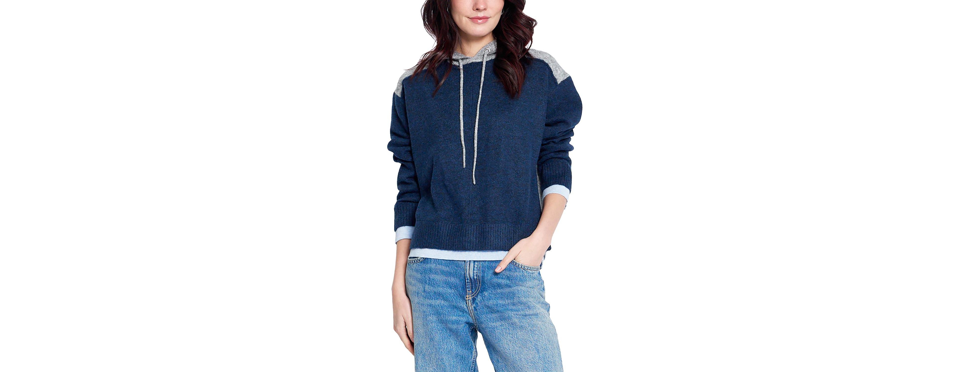 Central Park West Women's Isla Layered Hoodie