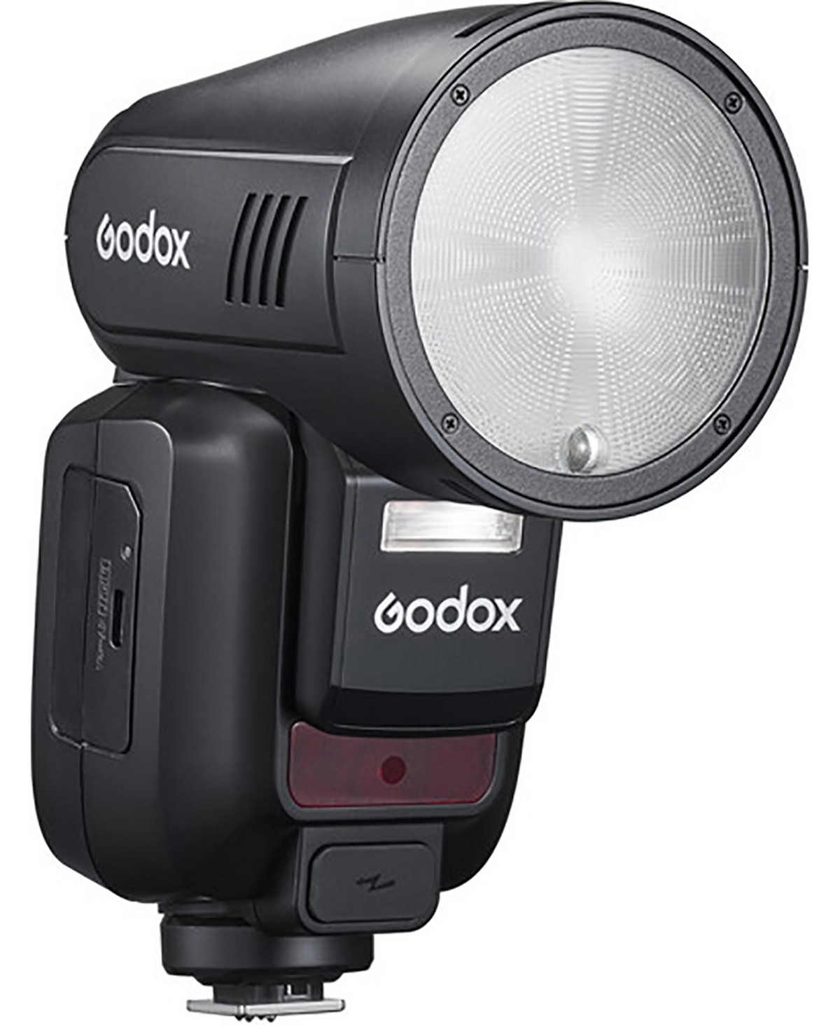 Godox V100 100W On-Camera Flash for Olympus with Full-Color Touchscreen and Powerful Battery (Black)