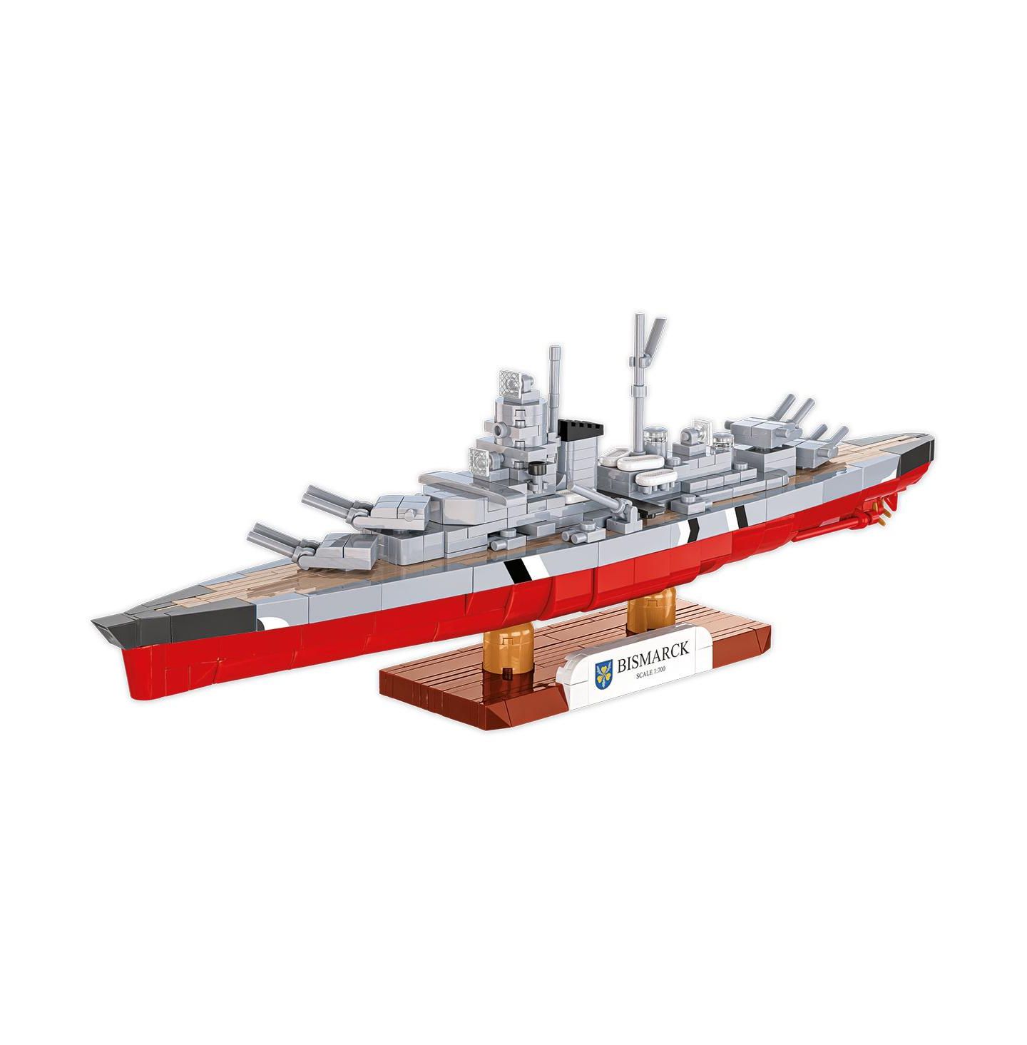 Детский конструктор COBI Wwii Battleship Bismarck 590-Piece Building Set, Ages 8+ — фото 3