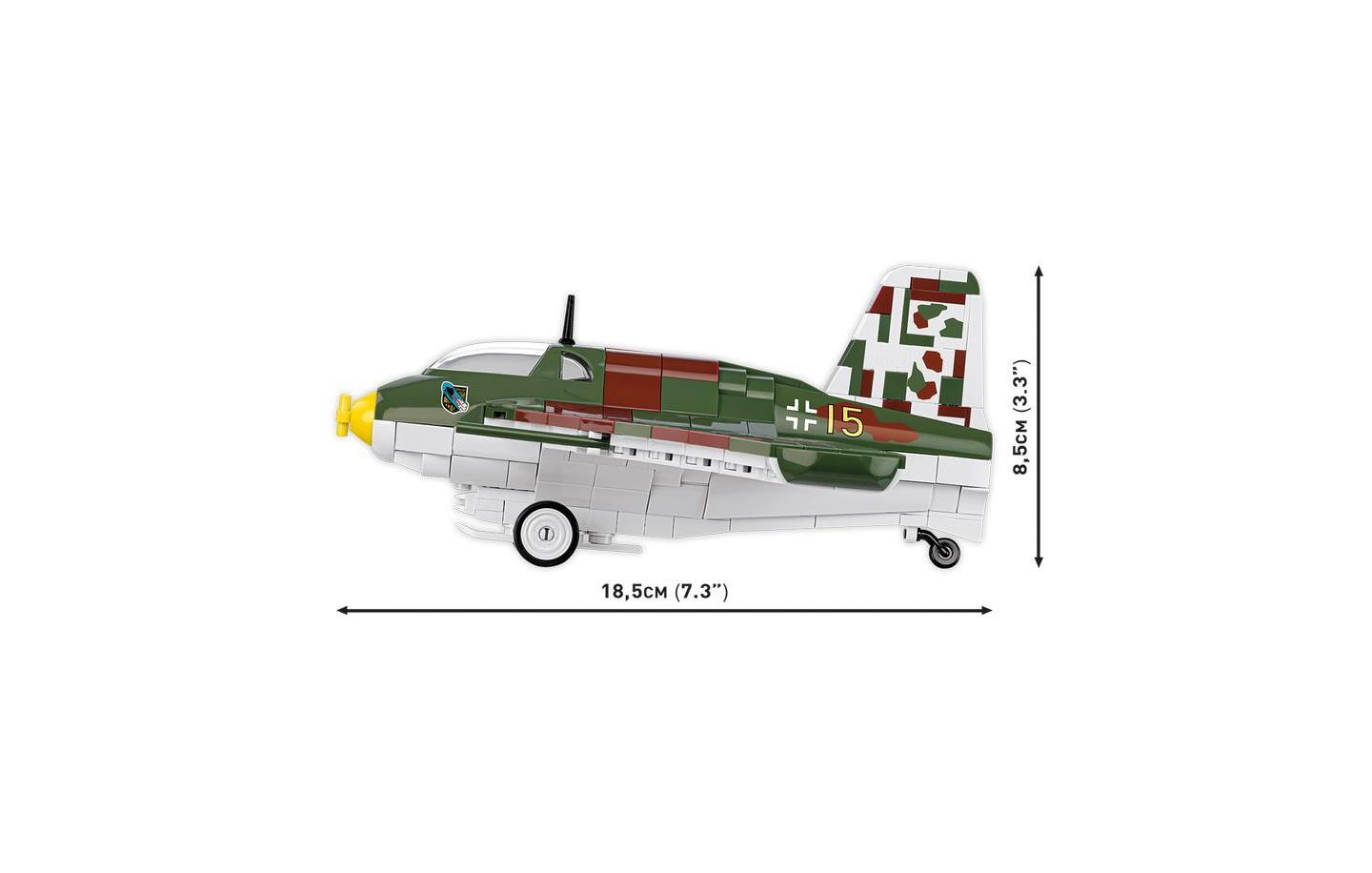 Детский конструктор COBI Historical Collection Wwii Messerschmitt Me 163B Komet 543-Piece Building Set, Ages 9+ — фото 5