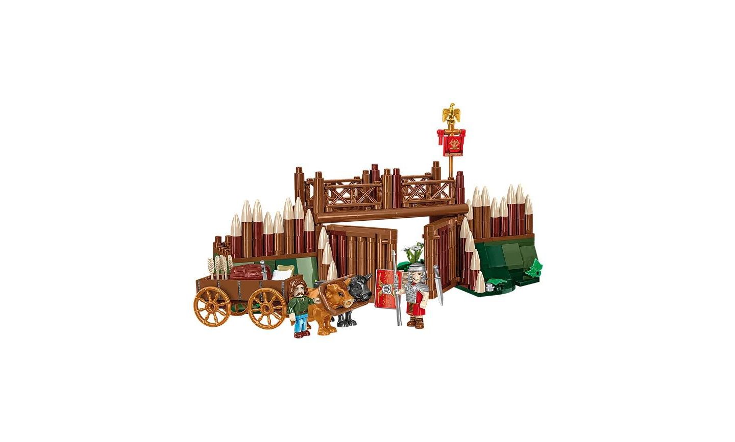 Детский конструктор COBI Imperium Romanum Roman Camp - Gate 591-Piece Building Set, Ages 8+ — фото 2