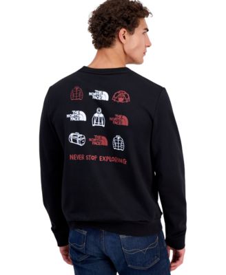 Men's Graphic Icons Crewneck Sweatshirt