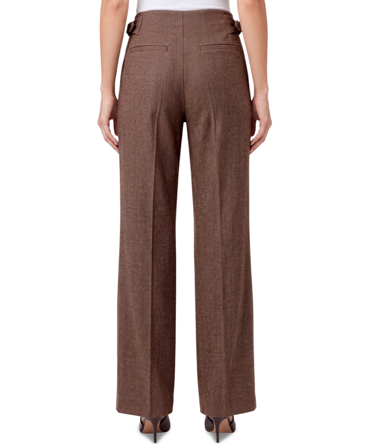 Liverpool Los Angeles Women's High-Rise Pleated Wide-Leg Trouser
