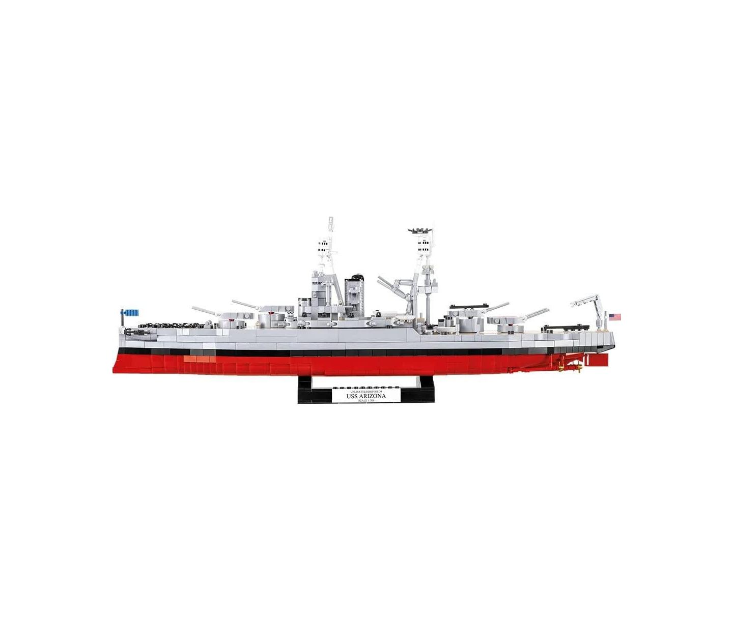 Детский конструктор COBI Wwii Uss Arizona (BB-39) 2,046-Piece Building Set, Ages 10+ — фото 4