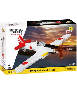 Historical Collection WWII Kawasaki Ki-62 Hien Plane, 141 Pieces