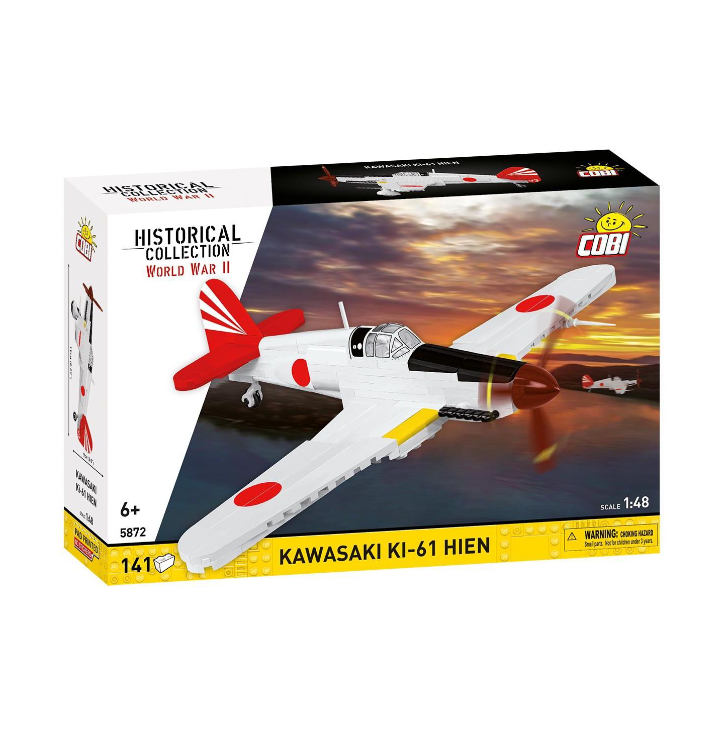 Детские конструкторы COBI Historical Collection Wwii Kawasaki Ki-62 Hien Plane, 141 Pieces — фото 1