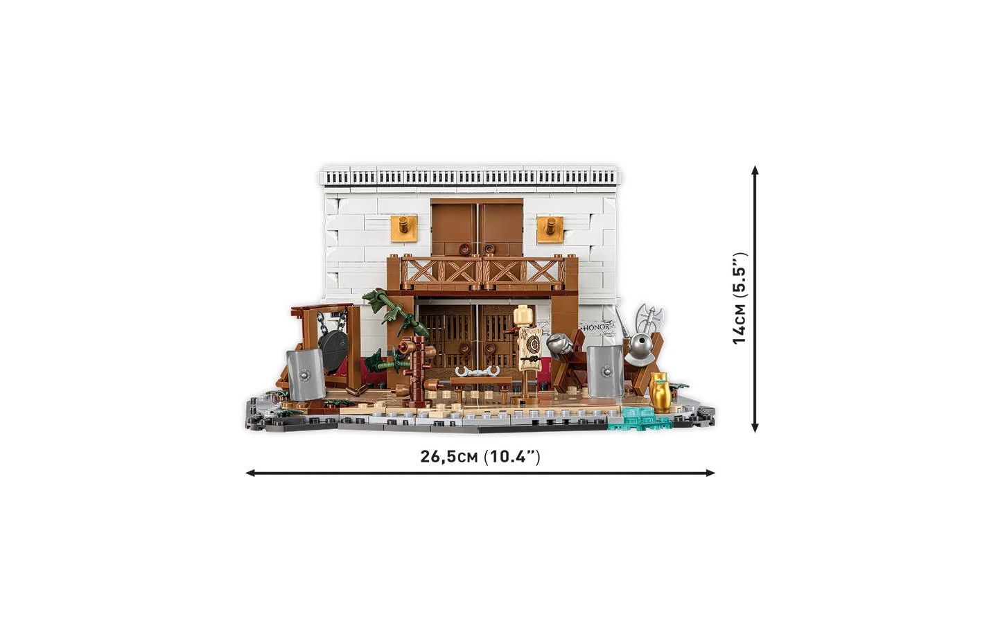 Детский конструктор COBI Imperium Romanum Gladiator School 583-Piece Building Set, Ages 8+ — фото 5