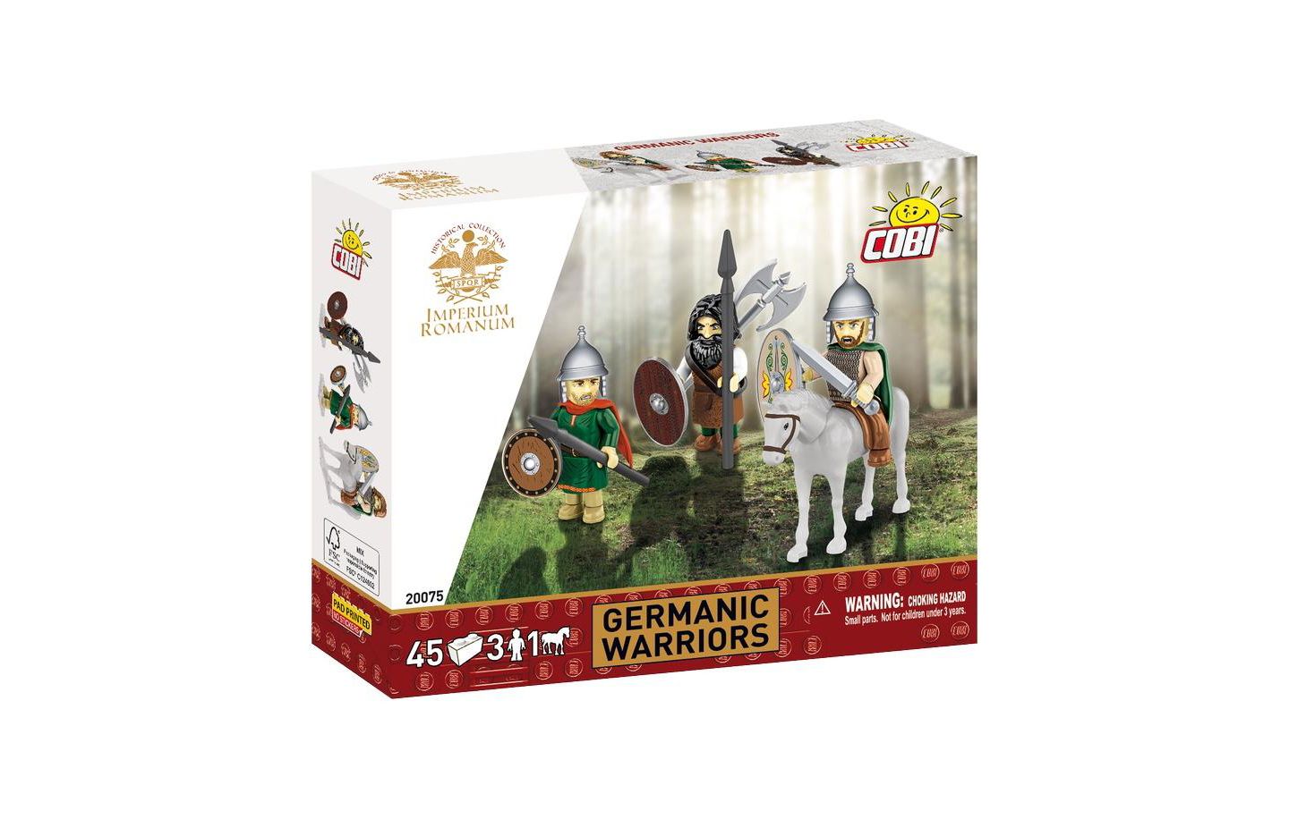Детский конструктор COBI Imperium Romanum Germanic Warriors 45-Piece Building Set, Ages 5+ — фото 1