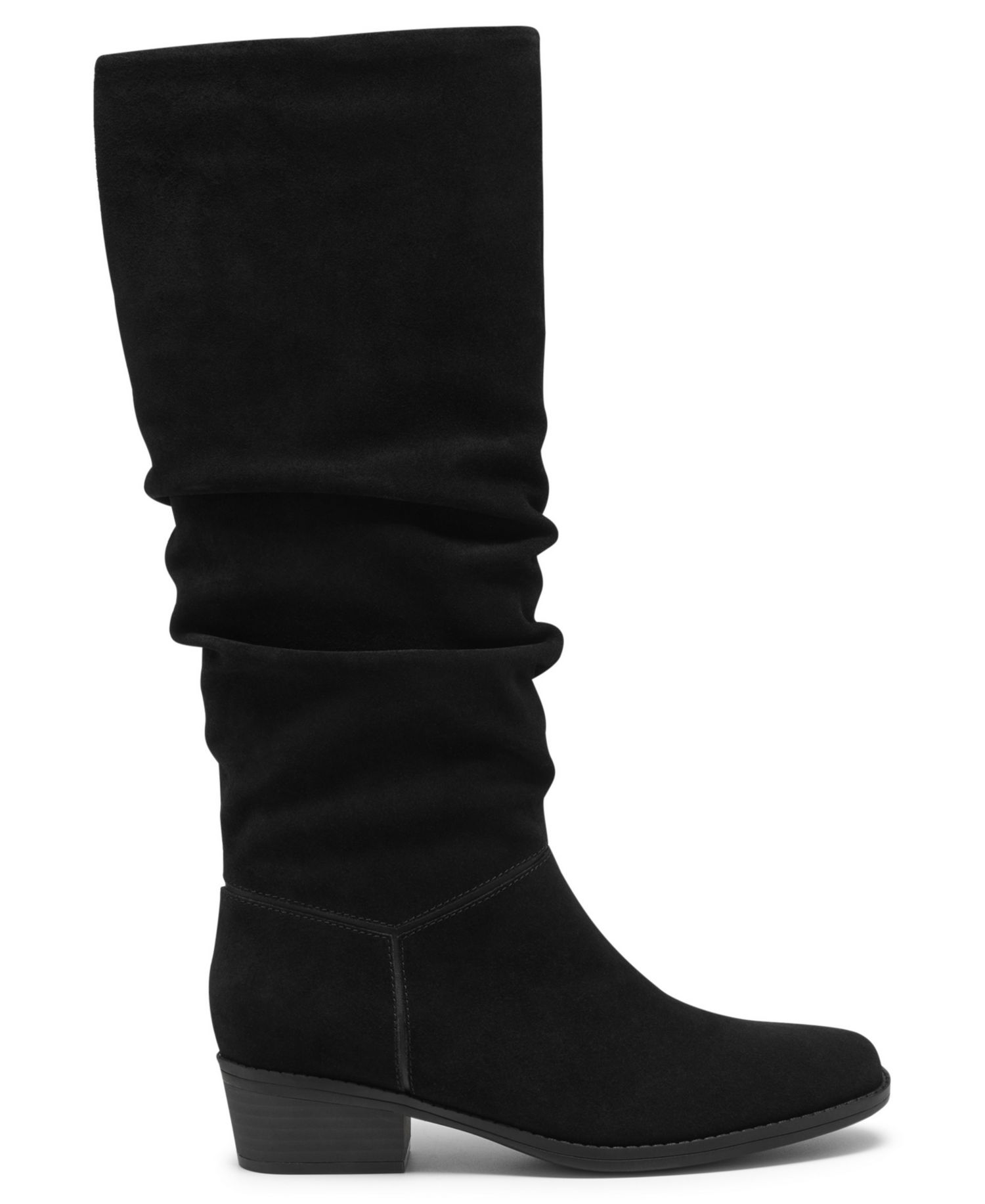 Women's Danyelle Rose Knee-High Square Toe Suede Boots