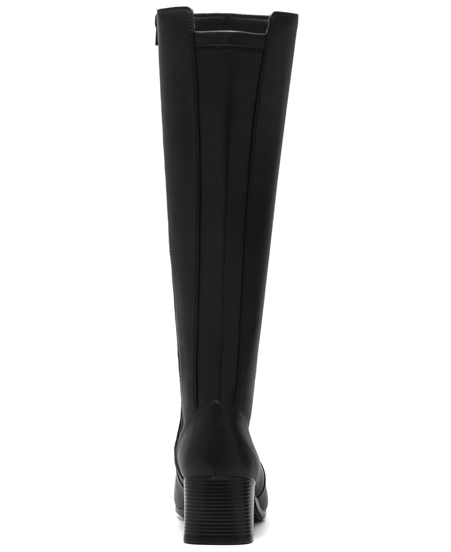 Женские ботинки Clarks Marriann Chic Knee-High Square Toe Block Heel, цвет: Чёрный — фото 3