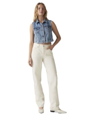 Premium Women's 501 90's Mid-Rise Straight-Fit Jeans 30"