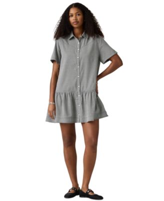 Women's Cielle Short-Sleeve Collared Mini Dress