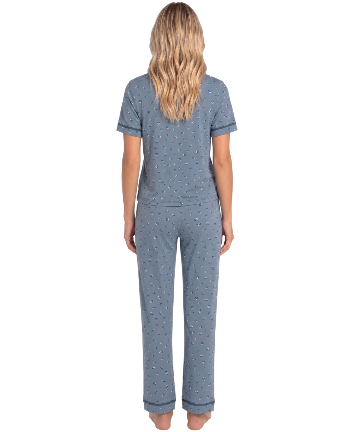 Sincerely Jules Women's Modal-Spandex Short-Sleeve Pajama Set