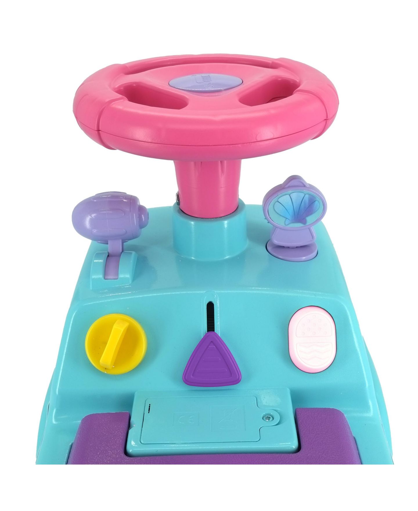 Детская игрушка Kiddieland Ariel Sea Ride-On with Interactive Lights and Sounds, Ages 1+ — фото 3