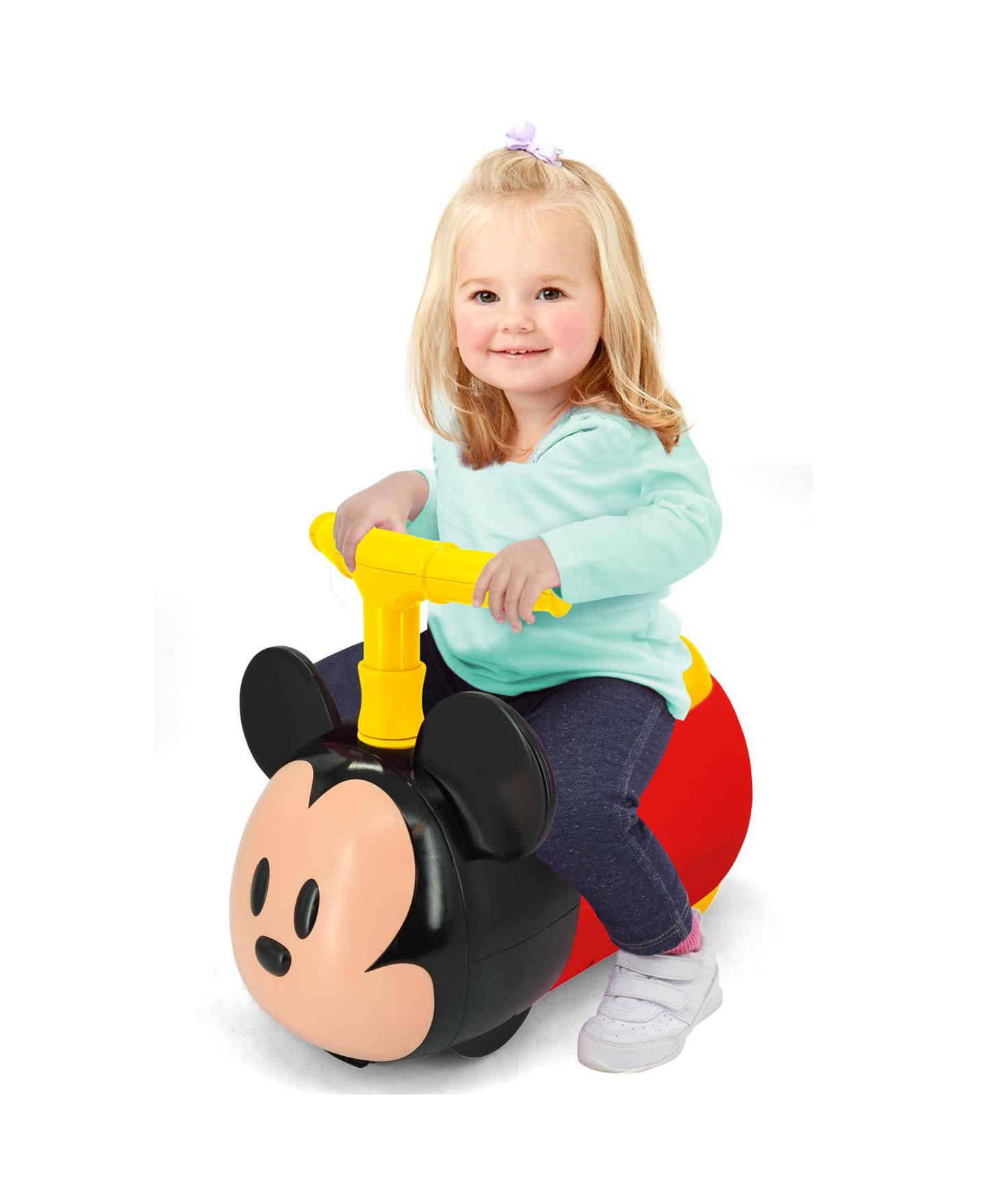 Детская игрушка Kiddieland Zoom Zoom Ride-On: Mickey with Interactive Lights & Sounds, Ages 12-24 Months — фото 5