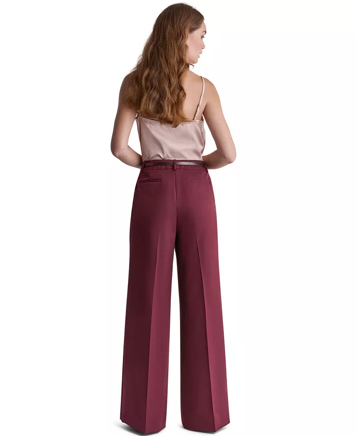 Women's Pleated Wide-Leg Pants - thumbnail 6