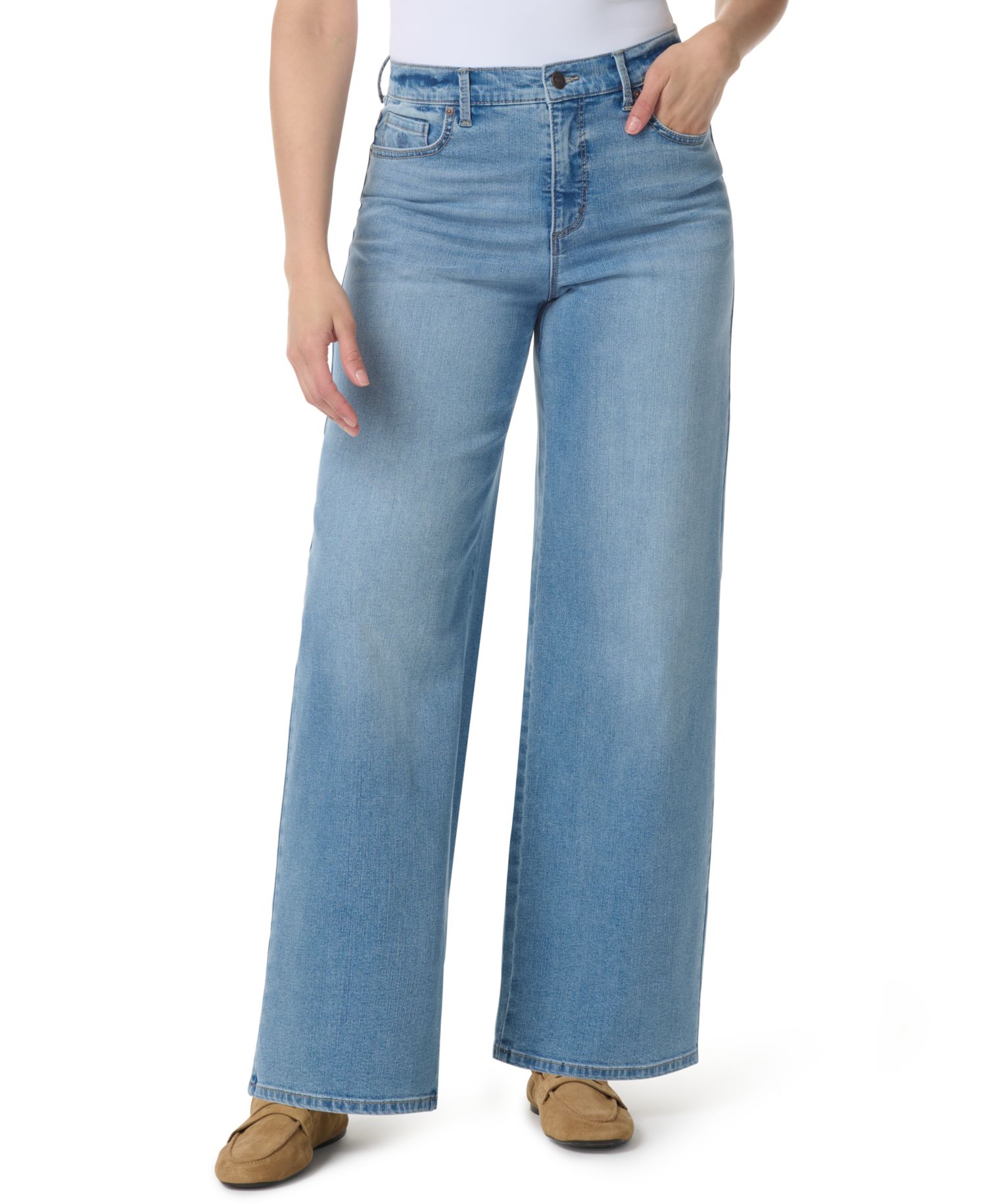 Women's Amanda High-Rise Wide-Leg Jeans