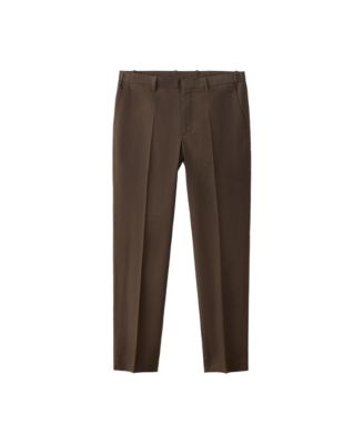 Men's Selection Slim-Fit Cotton-Lyocell Blend Suit Pants